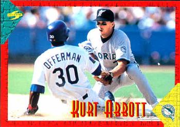 1994 Score Rookie & Traded #RT11 Kurt Abbott Front