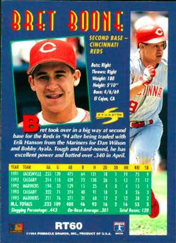 1994 Score Rookie & Traded #RT60 Bret Boone Back