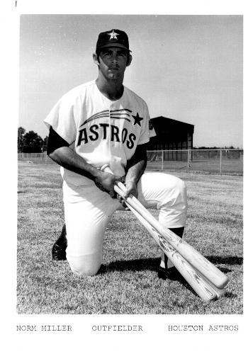 1970 Houston Astros Photos #NNO Norm Miller Front