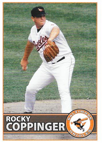 2007 Baltimore Orioles Alumni Photocards #NNO Rocky Coppinger Front