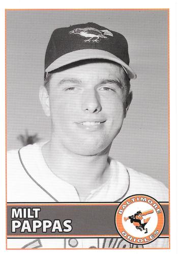 2009 Baltimore Orioles Alumni Photocards #NNO Milt Pappas Front