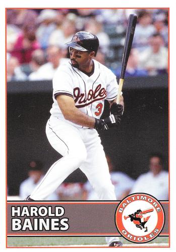 2016 Baltimore Orioles Alumni Photocards #NNO Harold Baines Front