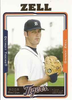 2005 Topps - Detroit Tigers #3 Danny Zell Front