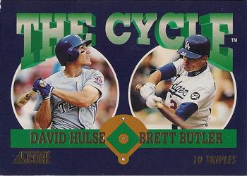 1994 Score - The Cycle #TC14 David Hulse / Brett Butler Front