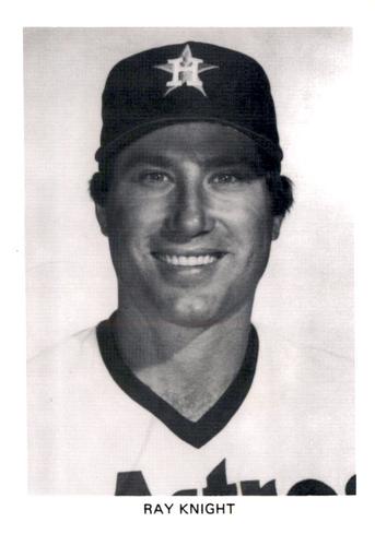 1984 Houston Astros Photocards #NNO Ray Knight Front