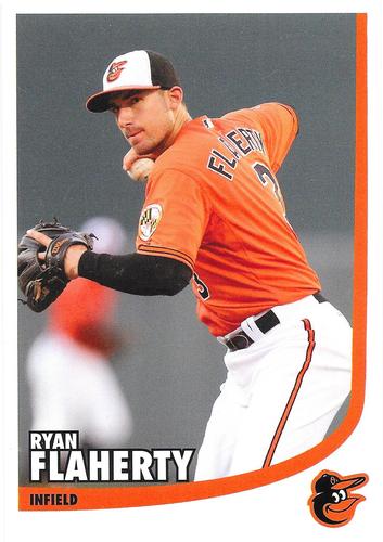 2013 Baltimore Orioles Photocards #NNO Ryan Flaherty Front