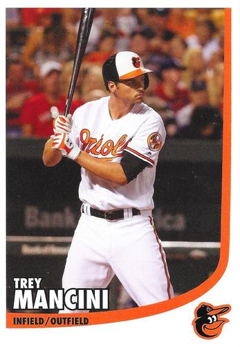 2017 Baltimore Orioles Photocards #NNO Trey Mancini Front