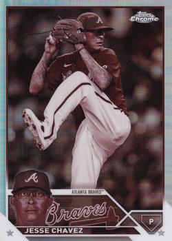2023 Topps Chrome Update - Sepia #USC22 Jesse Chavez Front
