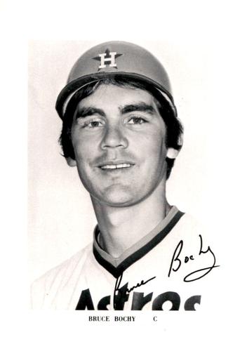 1979 Houston Astros Photocards #NNO Bruce Bochy Front
