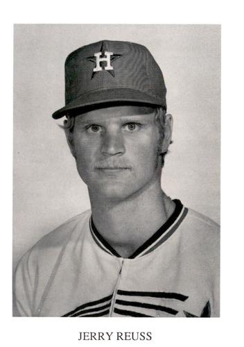 1987 Koppa Houston Astros Shooting Star Era Commemorative Photocards Series 3 #NNO Jerry Reuss Front
