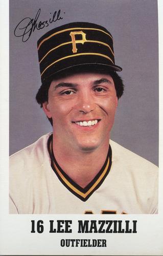 1985 Pittsburgh Pirates Promotional Dates #NNO Lee Mazzilli Front