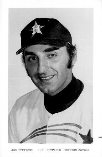 1970 Houston Astros Photocards #NNO Joe Pepitone Front