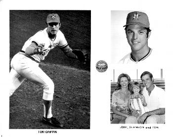 1974 Houston Astros Photos #NNO Tom Griffin Front