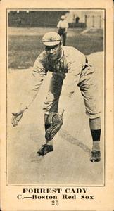 1916 Sporting News (M101-5) #23 Forrest Cady Front