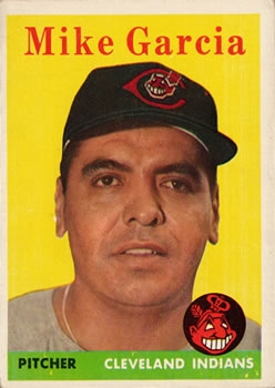 1958 Topps #196 Mike Garcia Front