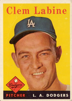 1958 Topps #305 Clem Labine Front