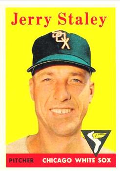 1958 Topps #412 Jerry Staley Front