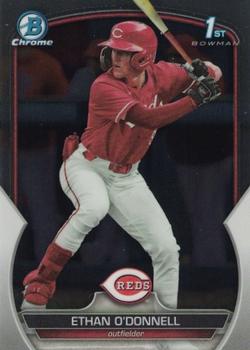 2023 Bowman Draft - Chrome #BDC-56 Ethan O'Donnell Front