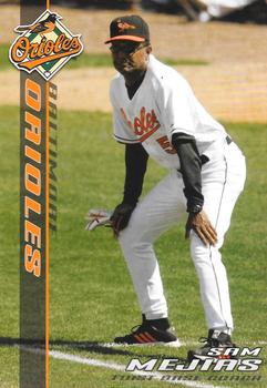 2007 Baltimore Orioles Photocards #NNO Sam Mejias Front