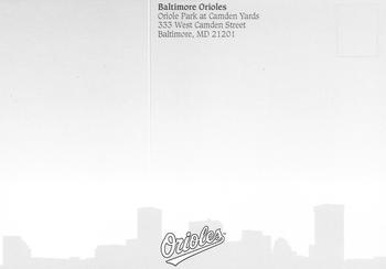 2007 Baltimore Orioles Photocards #NNO Oriole Park at Camden Yards Back