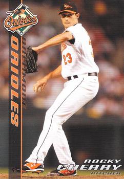 2008 Baltimore Orioles Photocards #NNO Rocky Cherry Front