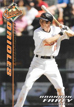 2008 Baltimore Orioles Photocards #NNO Brandon Fahey Front