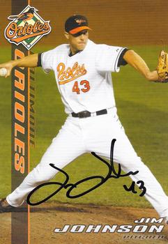 2008 Baltimore Orioles Photocards #NNO Jim Johnson Front