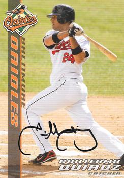 2008 Baltimore Orioles Photocards #NNO Guillermo Quiroz Front