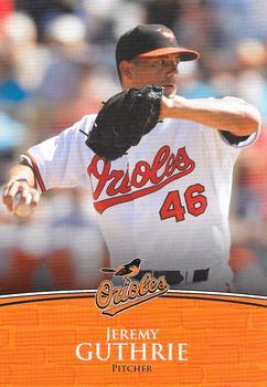2009 Baltimore Orioles Photocards #NNO Jeremy Guthrie Front