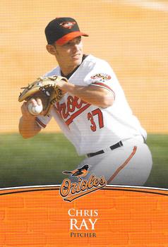 2009 Baltimore Orioles Photocards #NNO Chris Ray Front