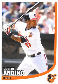 2012 Baltimore Orioles Photocards #NNO Robert Andino Front