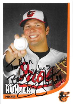 2012 Baltimore Orioles Photocards #NNO Tommy Hunter Front