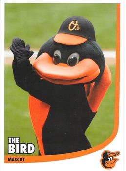 2012 Baltimore Orioles Photocards #NNO The Bird Front