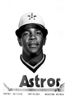 1975 Houston Astros Photos #NNO Rafael Batista Front