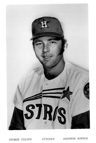 1971 Houston Astros Photos #NNO George Culver Front