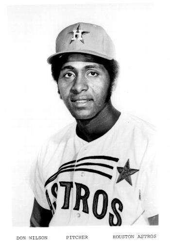 1971 Houston Astros Photos #NNO Don Wilson Front