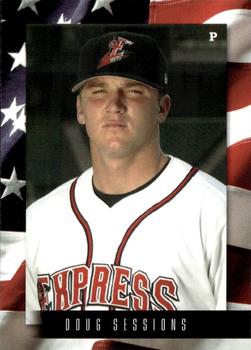 2002 Round Rock Express #NNO Doug Sessions Front
