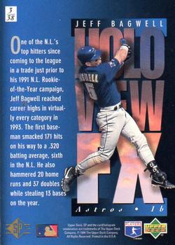 1994 SP - Holoview FX #3 Jeff Bagwell Back