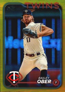 2024 Topps - Gold Foil #121 Bailey Ober Front