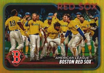 2024 Topps - Gold Foil #288 Boston Red Sox Front