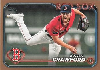 2024 Topps - Gold #316 Kutter Crawford Front