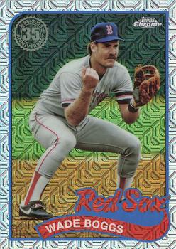 2024 Topps - 1989 Topps Baseball 35th Anniversary Chrome (Series One) #T89C-36 Wade Boggs Front