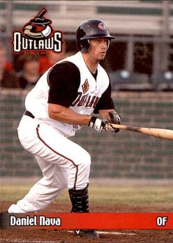 2007 Chico Outlaws #NNO Daniel Nava Front