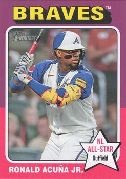 2024 Topps Heritage #321 Ronald Acuña Jr. Front