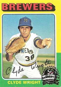 2024 Topps Heritage - 50th Anniversary Buybacks #408 Clyde Wright Front