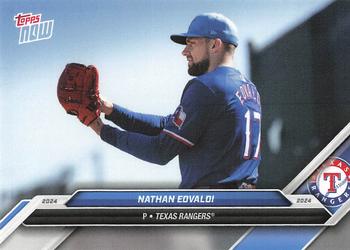 2024 Topps Now Road to Opening Day Texas Rangers #OD-150 Nathan Eovaldi Front