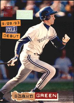1994 Stadium Club - First Day Issue #66 Shawn Green Front
