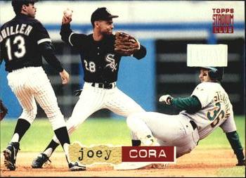 1994 Stadium Club - First Day Issue #100 Joey Cora Front