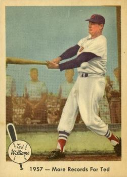 1959 Fleer Ted Williams #60 Ted Williams Front