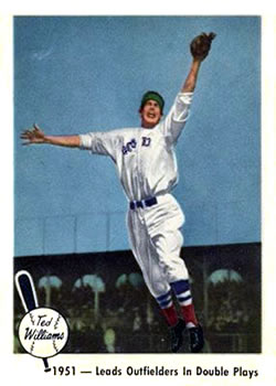 1959 Fleer Ted Williams #43 Ted Williams Front